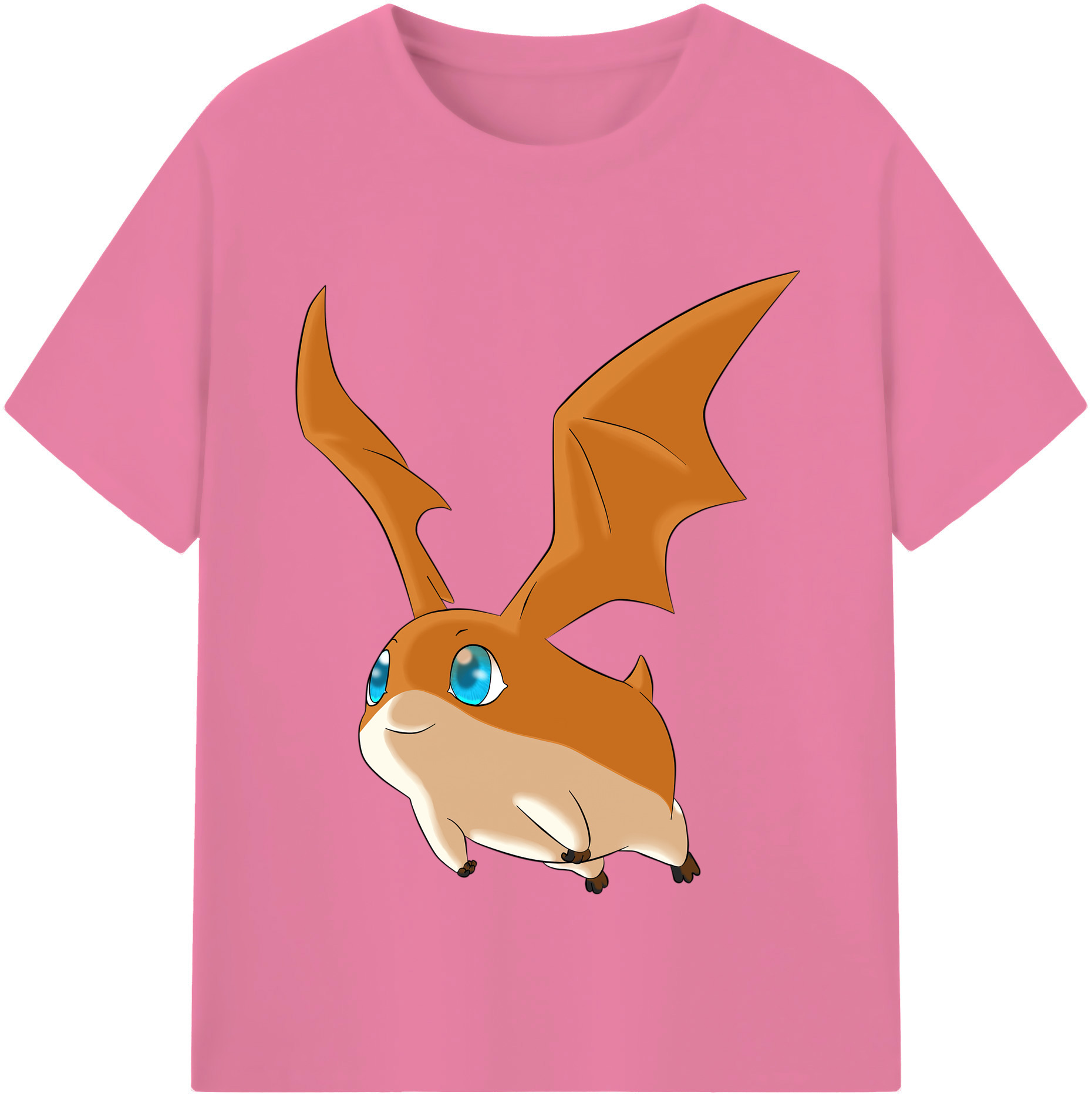 （画像用） Digimon デジタルモンスター/デジモン 綿100％半袖Tシャツ（フロントプリント）